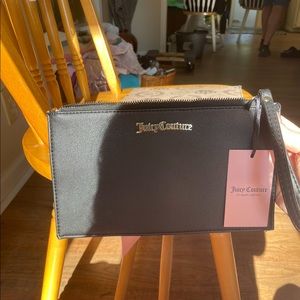 BRAND NEW JUICY COUTURE Black Wristlet